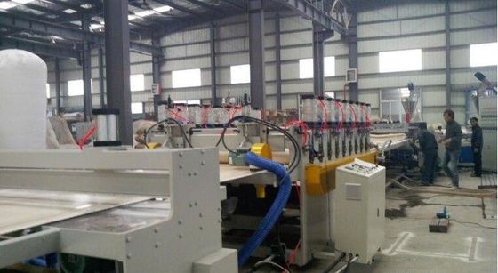 Good price PVC WPC Wood Plastic Composite Extrusion Line for Window Profile Production online