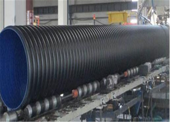 Good price Single Screw Plastic Corrugated Pipe Production Line / PE Corrugated Pipe Making Machine online