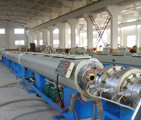 Good price High Efficiency Twin Screw Extruder , UPVC CPVC Plastic Pipe Making Machine online