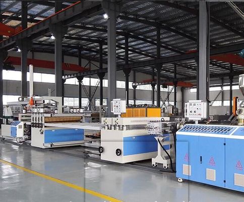Good price PVC WPC Plastic Board Extrusion Line , Wood Plastic Board Making Machine online