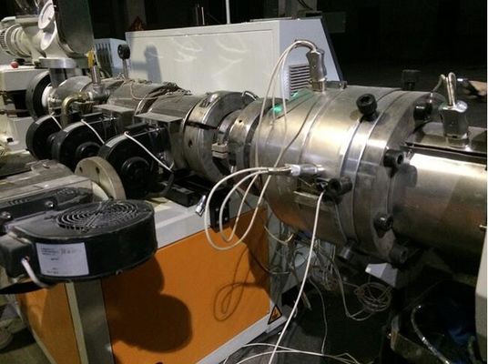 Good price Two Screw Plastic Extrusion Line PVC Pipe Extruder Machine For Drainage online