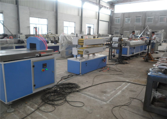 Good price Fence Wood Composite Frame Pvc Profile Extrusion Machine Double Screw High Efficient online