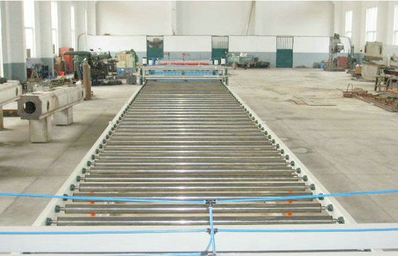 Good price Conical Twin Screw Wood Plastic Composite Extrusion Line For Board online