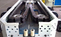 Good price PE Electric Thread-Passing Pipe Plastic Extrusion Machine , Circuit Corrugated Pipe Extruder online