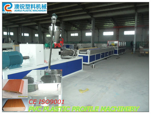 PVC WPC PP PE Wood Composite Plastic Profile Production Line Making Extruder Machinery low noise