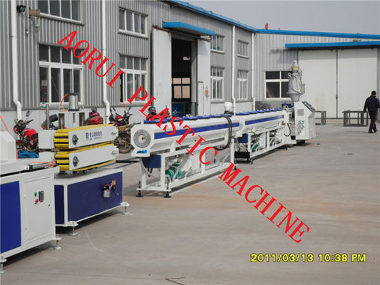 Good price PE / PP Sweage Plastic Pipe Extrusion Line High Speed PLC Control online