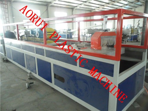 Good price Handrail Plastic Extrusion Line , Wood Plastic Composite Decking Profile Extruder online