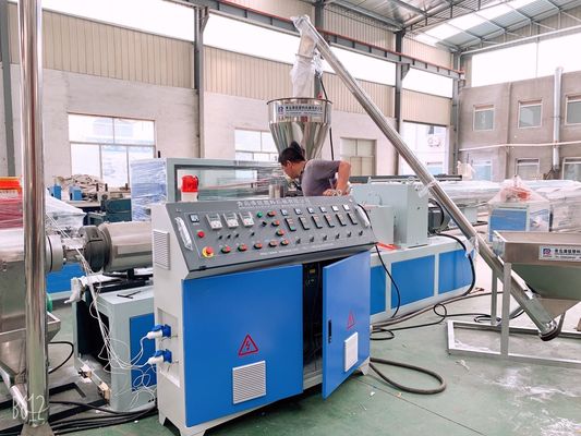 Good price 40k/H Two Screw PVC WPC Conical Twin Screw Extruder online