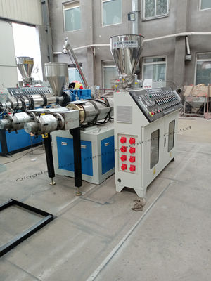 Good price PVC Double Pipe Making Machine 12 - 90mm PVC Double Outlet Pipe Production Line online