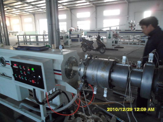 Good price PVC Spiral Steel Wire Reinforced Pipe Plastic Pipe Extrusion Line online