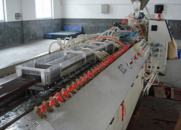 Good price Automatic PVC WPC PP PE Plastic Profile Extrusion Line / Plastic Profile Plant online