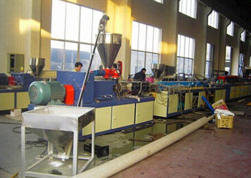 Good price High Speed Wood Plasti Pvc Profile Extrusion Line / WPC Extrusion Machine online