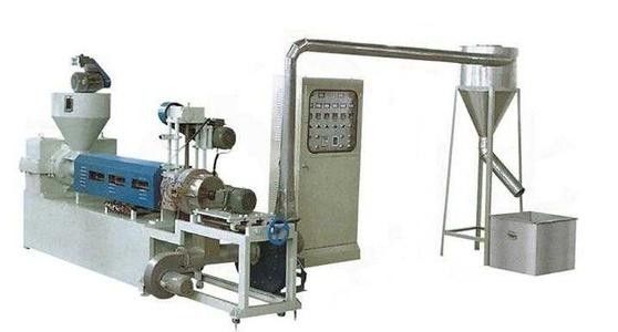 Good price PVC Plastic Granules Machine , Double Screw High Speed Pelletizer Extruder online