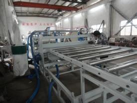 Good price Conical Twin Screw Plastic Extruder , WPC Board Production Line online