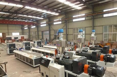 Good price WPC Sheet Plastic Extrusion Machine , Conical Twin Screw Extruder online