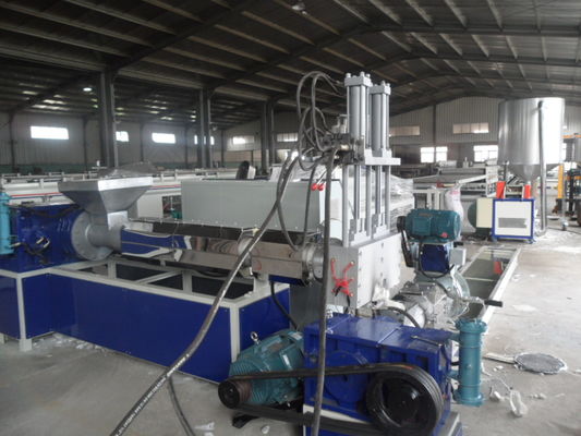 Good price Double Stage Recycled Granule Single Screw Extruder , Bottle Flake Pellet Machine online