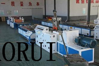 Good price PVC WPC Solid Door Panel Twin Screw Extruder , Plastic Door Board Extrusion Line online