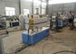 PP PW PVC Plastic Profile Production Line , Plastic Profile Making Machine