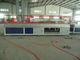 Solid Door Panel Wood Plastic Production Line Durable Full Automatic