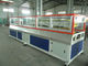 Solid Door Panel Wood Plastic Production Line Durable Full Automatic