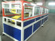 Window and Door Frame Plastic Profile Extrusion Line , Ceiling / Couch Profile Machine