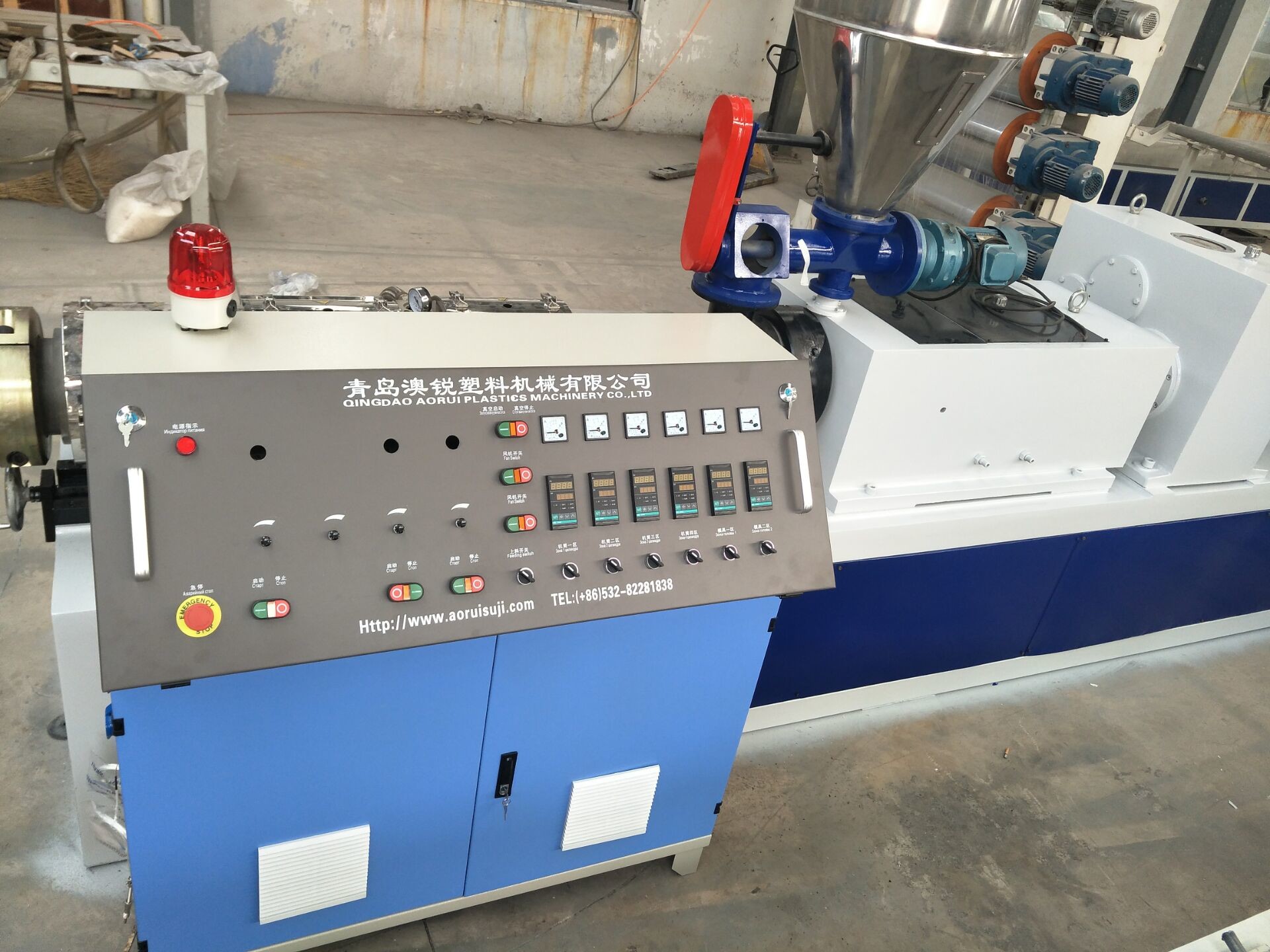 Professional Strand Pelletizing Machine For PE Plastic Granulation