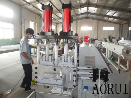 Good price Recycled Water Ring Granule Single Screw Extruders For Waste Flakes online