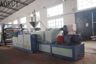 Good price PVC Sheet Coperion Conical Twin Screw Extruders Co Rotating For Imitation Jade PVC online