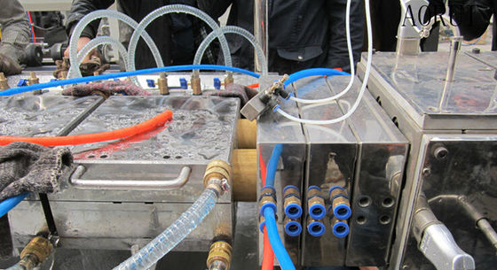 Good price Artificial Marble Profile Machinery Corridor Plastic Profile Extruder online