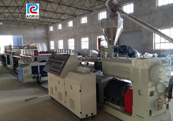 Good price Double Screw WPC Couch Foam Board Machine , WPC Foamed Board Extrusion Line online