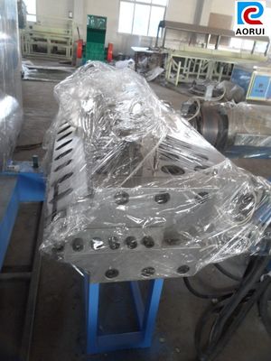 Good price High Output Wood Plastic Extrusion Line for Contruction Template Kitchen Plate online