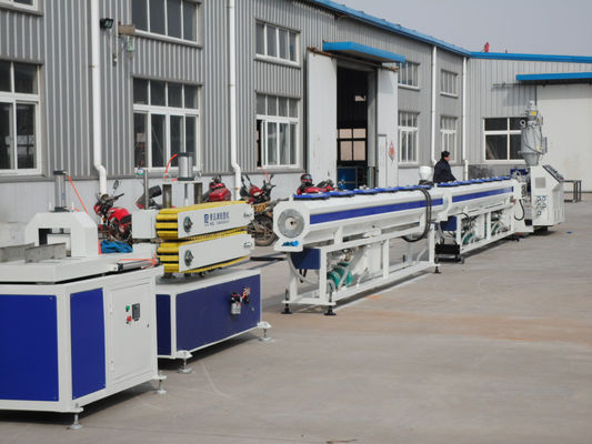 380V 38Cr Screw PE PPR Plastic Pipe Extruder Heat Resistance