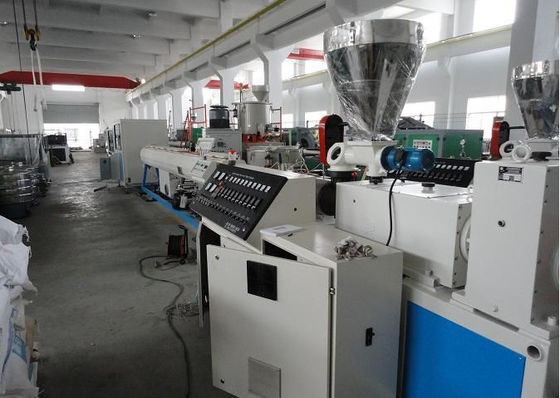 Good price PVC Twin Screw Pipe Extruder , PVC Pipe Making Machine For Irrigation online