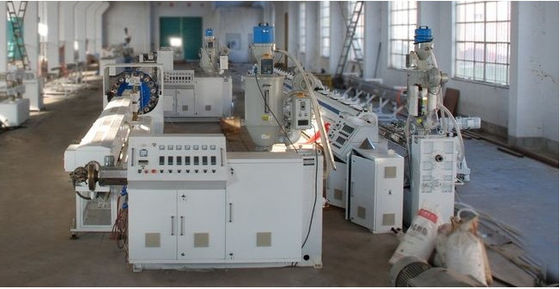 Good price PVC Fiber Enhancing Soft Pipe Extrusion Machine for Plastic Pipe Extrusion Process online
