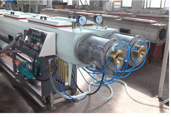 Good price PLC control PVC Plastic Pipe Extrusion Line Double Screw Extruder Machine online
