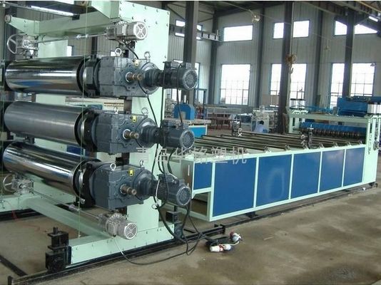 Good price PVC Plastic Sheet Making Machine , power Double screw Board Production Line online
