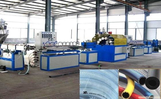 Good price PVC Plastic Pipe Extrusion Line , PVC Fiber Reinforcing Hose Production Line For Irrigation online