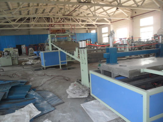 Good price Decoration WPC Foam Board Machine , Double screw Wpc Profile Production Line online