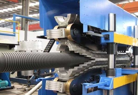 Good price Corrugated Pe Pipe Extrusion Machine , High output Plastic Pipe Machine online