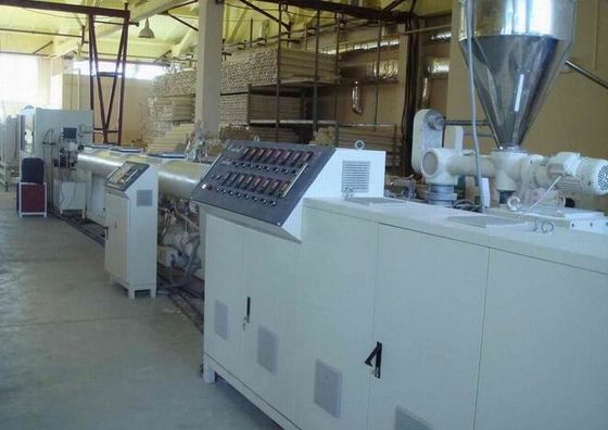 Good price PVC Flexible Plastic Pipe Extrusion Line / Twin Screw hose pipe Making Machine online