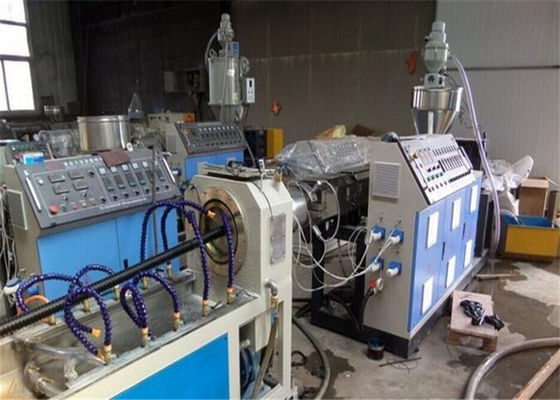 Good price Auto Plastic Pipe Extrusion Line for pe Corrugated Optic Duct Cable Protection Sleeve Pipe online