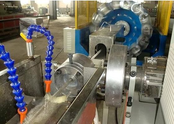 Good price PVC Garden Hose Making Machine Plastic Extrusion Line , Twin Screw PVC Fiber Reinforced Pipe Production Line online