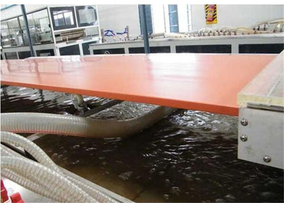 Good price Fully Automatic WPC Board Production Line , CE / ISO9001 Pvc Foam Board Production Line online