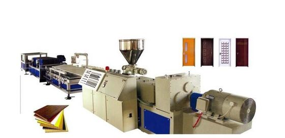 Good price PVC Plastic Profile Extrusion Line / Plastic Profile Foamed PVC Wall Panel Production Line online