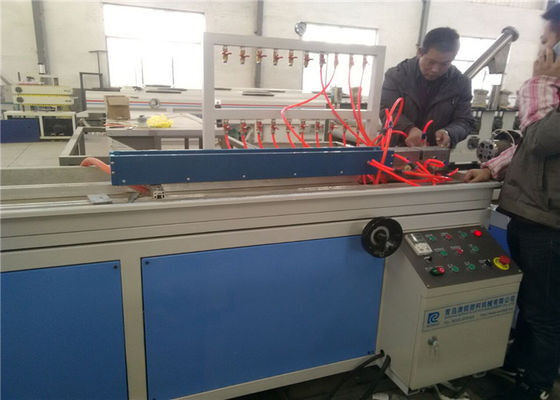 Good price Double Screw 100kg/H PVC WPC Door Profile Extrusion Line online