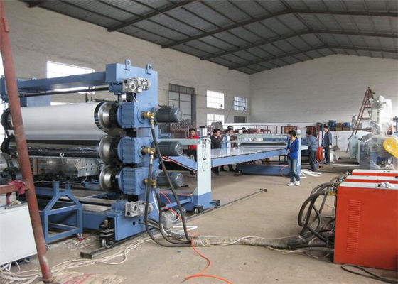 Good price PVC Plastic Foam Sheet Plastic Sheet Extrusion Line , PVC Plastic Sheet Making Machine / Sheet Extruder online