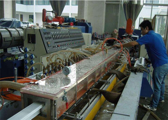 Good price Plastic WPC Profile Production Line / Wood Plastic Profile Extrusion Machines online