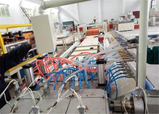 Good price PLC Plastic Profile Extrusion Line , PVC PP PE Plastic Profile Production Line For Panel online