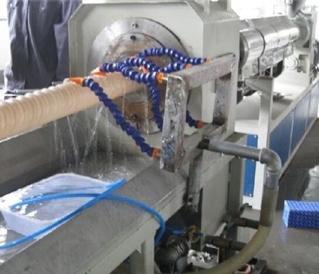 Good price Single Screw Plastic Extrusion Line For PE Carbon Spiral Reinforcing Pipe Production online