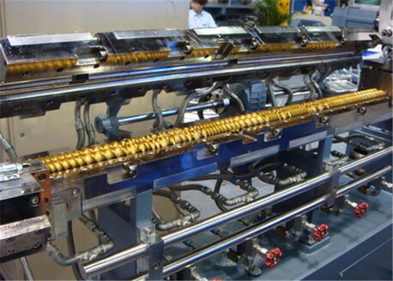 Good price PLC Control Twin Screw Extruder , PVC Plastic Pipe / Profile / Board Extrusion Machine online